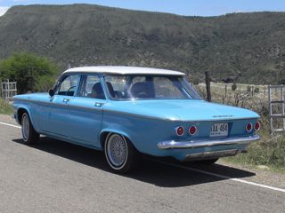 Rear of finished 1960 Corvair
