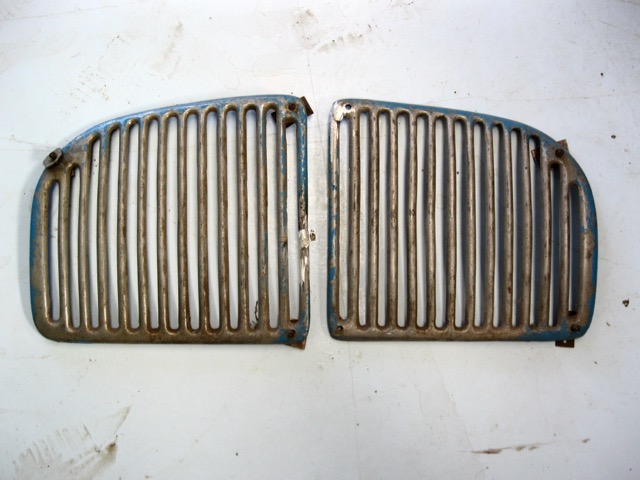 rear grills before polishing