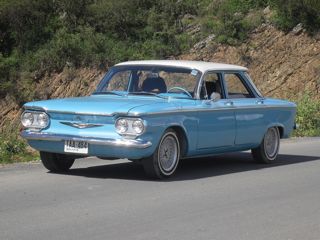 1960 Corvair restored by Richard Widman