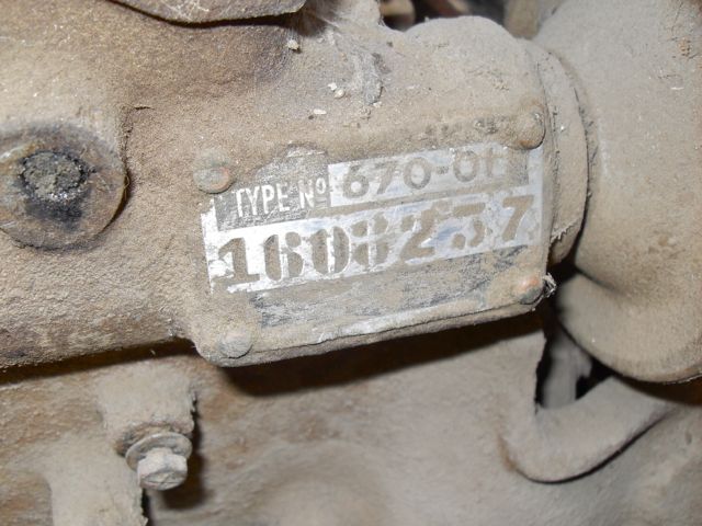 numero motor